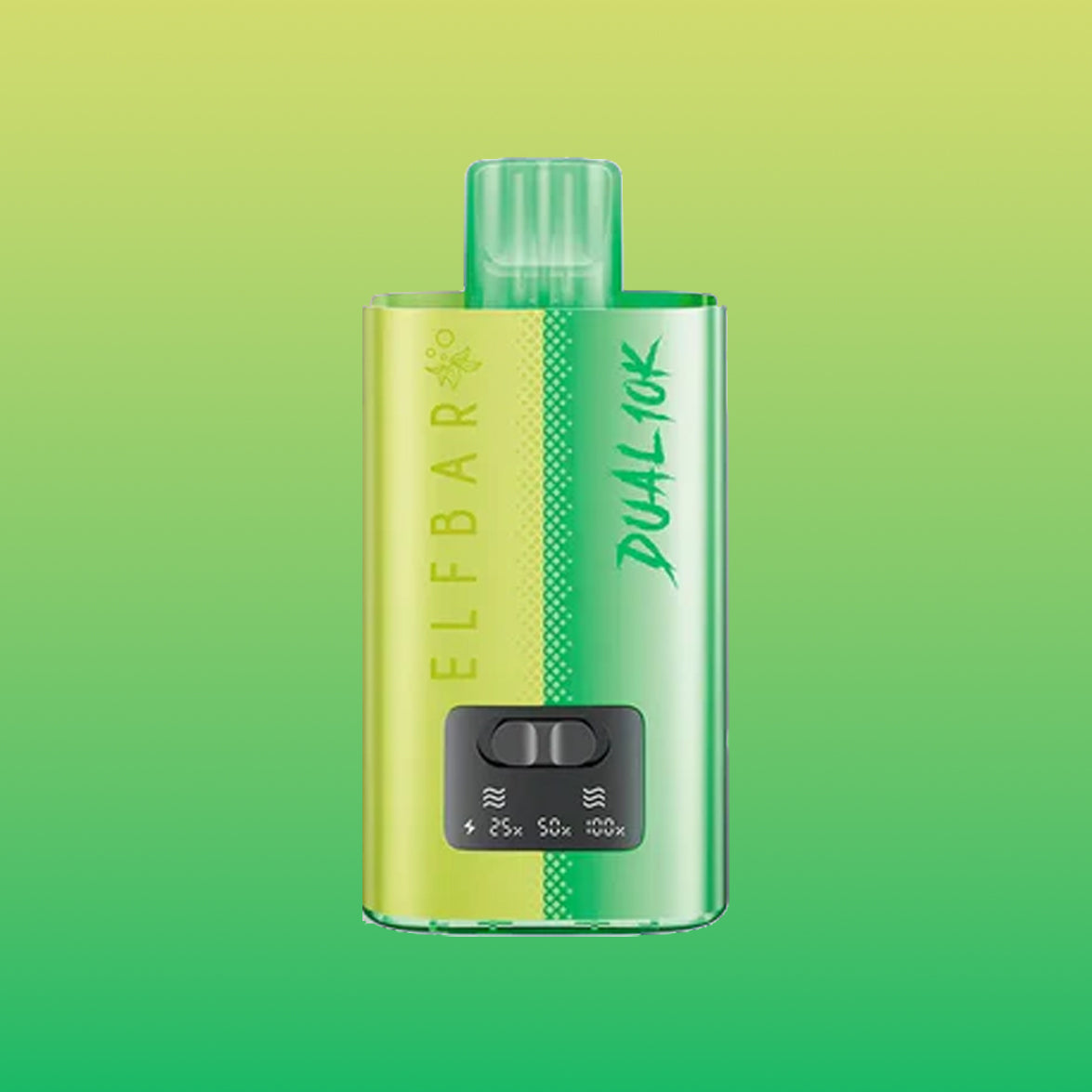 Buy Elf Bar Dual 10K - Green Edition - Crystal Bling Vape