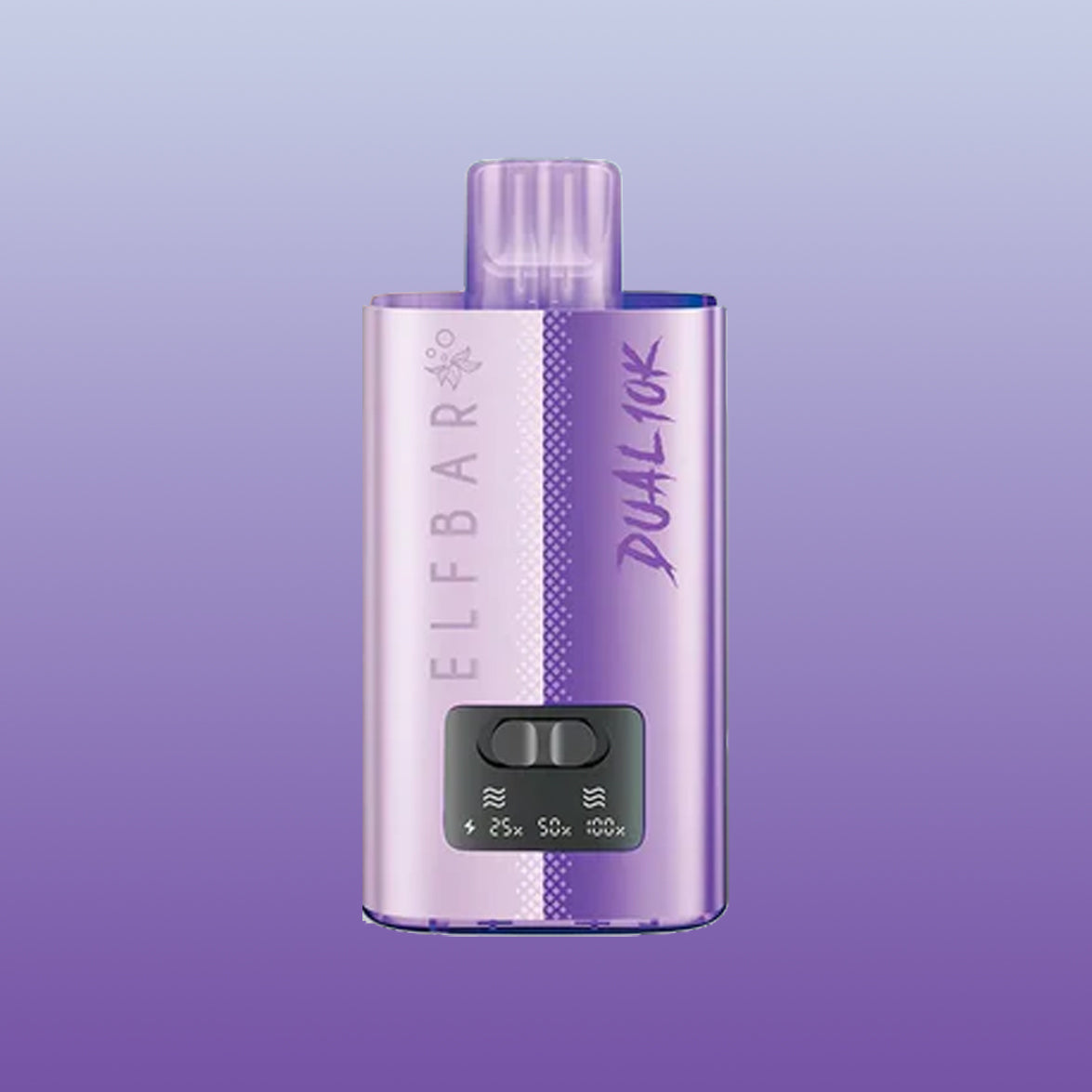 Buy Elf Bar Dual 10K - Grape Edition - Crystal Bling Vape