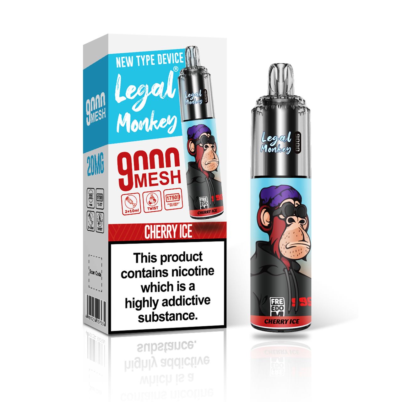 Legal Monkey 9000 - Cherry Ice