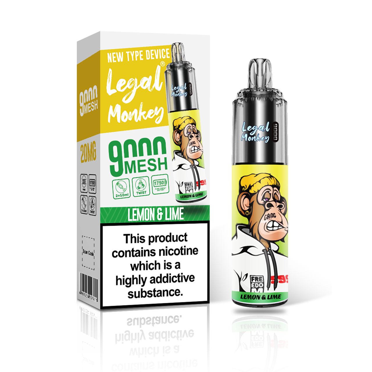 Legal Monkey 9000 - Lemon & Lime