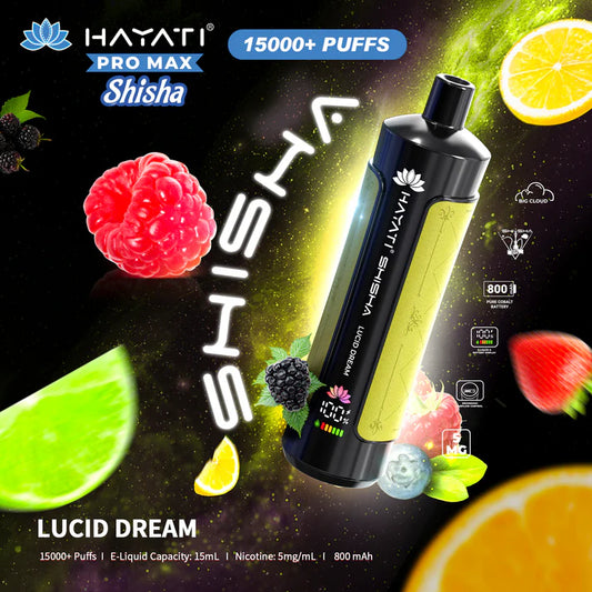 Hayati Shisha 15000 - Lucid Dream