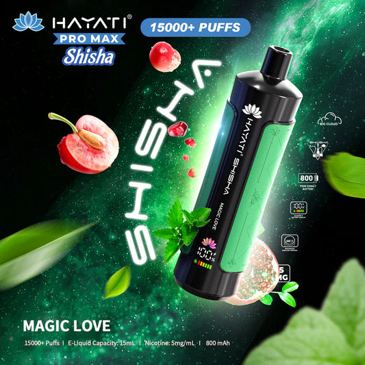 Hayati Shisha 15000 - Magic Love